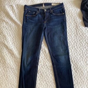 Rag & Bone size 29 slim jeans.